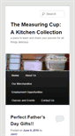 Mobile Screenshot of measuringcupofnorthfield.com