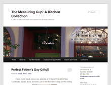 Tablet Screenshot of measuringcupofnorthfield.com